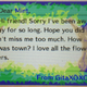 I’m so sorry!